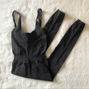 Free People Black Jumpsuit